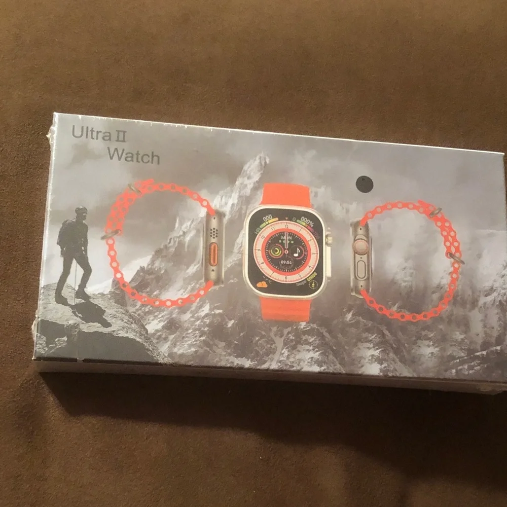 Ultra 2 Smart Watch Orange. New in box. Unbranded smart watch. Budget watch